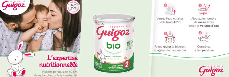 Guigoz - Lait 2ème âge Bio 2