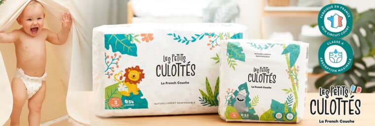 Les Petits Culottés - Couche anti-fuite avec écolabel