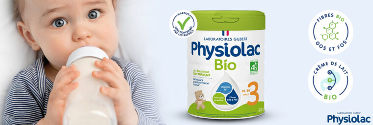 Physiolac – lait infantile bio