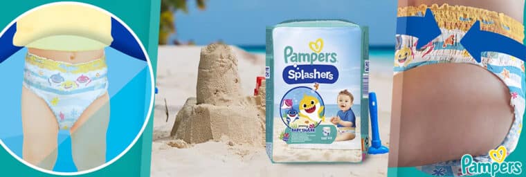 Couche de bain Pampers Splashers