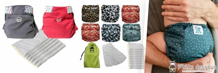 Couche lavable - P’tit Dessous